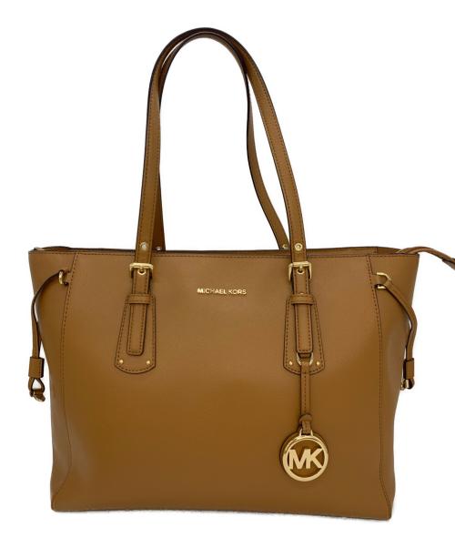 MICHAEL KORS（マイケルコース）MICHAEL KORS (マイケルコース) トートバッグ/VOYAGER ブラウンの古着・服飾アイテム