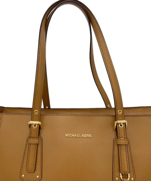 MICHAEL KORS（マイケルコース）MICHAEL KORS (マイケルコース) トートバッグ/VOYAGER ブラウンの古着・服飾アイテム