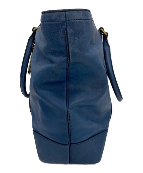 COACH（コーチ）COACH (コーチ) トートバッグ ブルーの古着・服飾アイテム