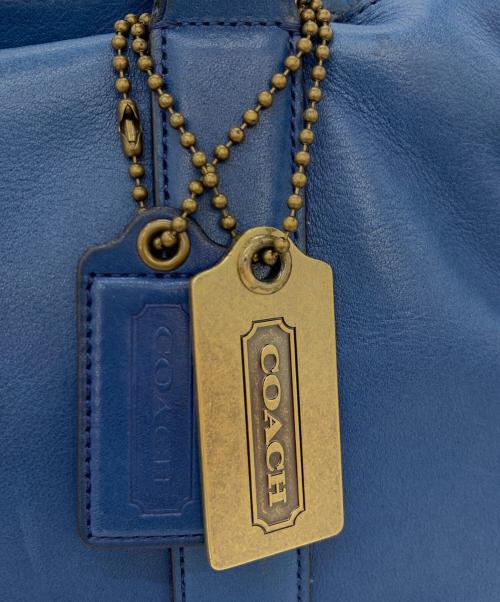 COACH（コーチ）COACH (コーチ) トートバッグ ブルーの古着・服飾アイテム