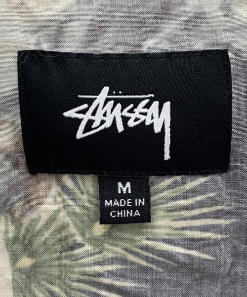 stussy（ステューシー）stussy (ステューシー) アロハシャツ ブラウン×グリーン サイズ:Ｍの古着・服飾アイテム