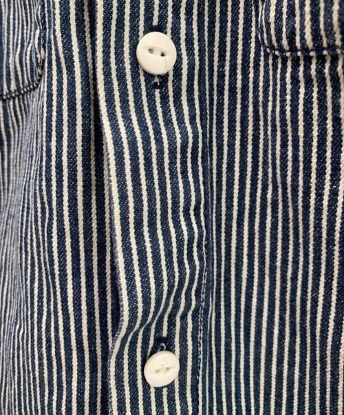 stussy（ステューシー）stussy (ステューシー) 刺繍カバーオール ネイビー×ホワイト サイズ:Ｓの古着・服飾アイテム