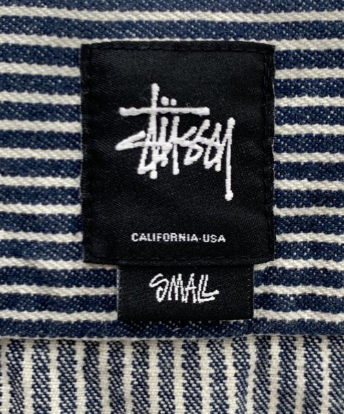 stussy（ステューシー）stussy (ステューシー) 刺繍カバーオール ネイビー×ホワイト サイズ:Ｓの古着・服飾アイテム