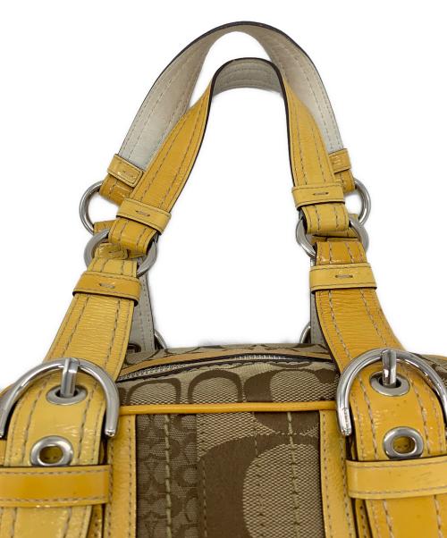 COACH（コーチ）COACH (コーチ) ハンドバッグ ブラウンの古着・服飾アイテム