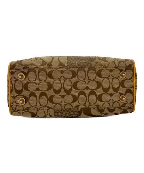 COACH（コーチ）COACH (コーチ) ハンドバッグ ブラウンの古着・服飾アイテム