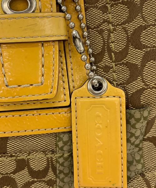 COACH（コーチ）COACH (コーチ) ハンドバッグ ブラウンの古着・服飾アイテム