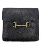 GUCCIグッチ）の古着「2つ折り財布」｜ブラック