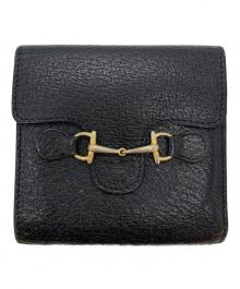 GUCCI（グッチ）の古着「2つ折り財布」｜ブラック