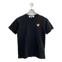 PLAY COMME des GARCONS（プレイコムデギャルソン）の古着「半袖カットソー」｜ブラック