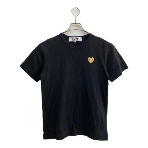 PLAY COMME des GARCONS（プレイコムデギャルソン）PLAY COMME des GARCONS (プレイコムデギャルソン) 半袖カットソー ブラック サイズ:Ｍの古着・服飾アイテム