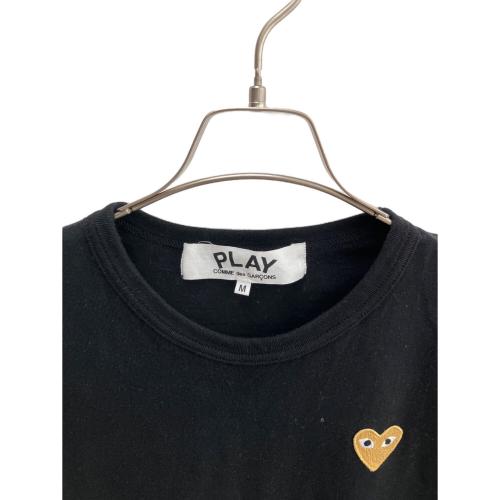 PLAY COMME des GARCONS（プレイコムデギャルソン）PLAY COMME des GARCONS (プレイコムデギャルソン) 半袖カットソー ブラック サイズ:Ｍの古着・服飾アイテム