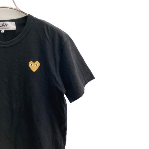 PLAY COMME des GARCONS（プレイコムデギャルソン）PLAY COMME des GARCONS (プレイコムデギャルソン) 半袖カットソー ブラック サイズ:Ｍの古着・服飾アイテム