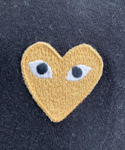 PLAY COMME des GARCONS（プレイコムデギャルソン）PLAY COMME des GARCONS (プレイコムデギャルソン) 半袖カットソー ブラック サイズ:Ｍの古着・服飾アイテム