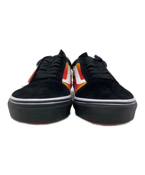 VANS（ヴァンズ）VANS (ヴァンズ) ELLEGARDEN (エルレガーデン) Old Skool ブラック×オレンジ サイズ:26の古着・服飾アイテム