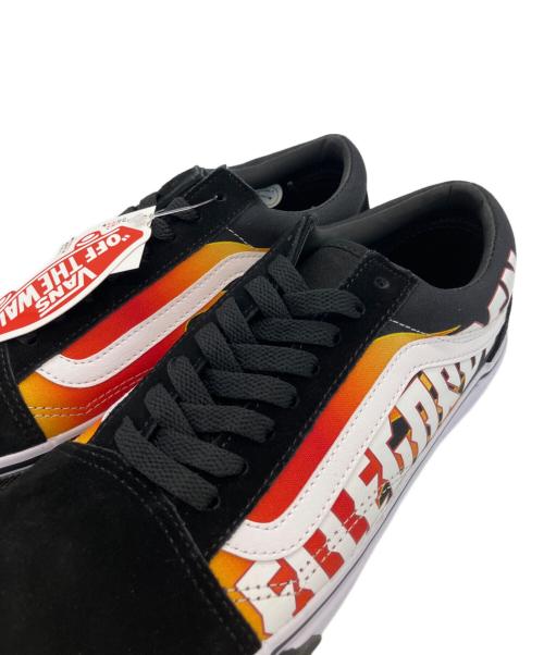 VANS（ヴァンズ）VANS (ヴァンズ) ELLEGARDEN (エルレガーデン) Old Skool ブラック×オレンジ サイズ:26の古着・服飾アイテム