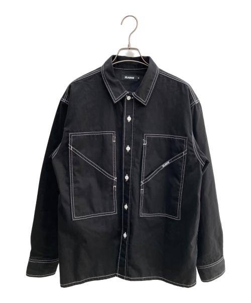 X-LARGE（エクストララージ）X-LARGE (エクストララージ) カバーオール ブラック サイズ:Ｍの古着・服飾アイテム