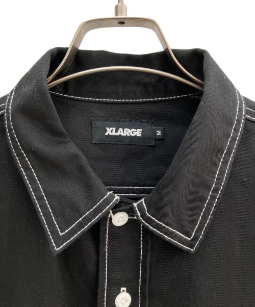 X-LARGE（エクストララージ）X-LARGE (エクストララージ) カバーオール ブラック サイズ:Ｍの古着・服飾アイテム