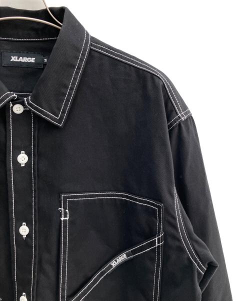X-LARGE（エクストララージ）X-LARGE (エクストララージ) カバーオール ブラック サイズ:Ｍの古着・服飾アイテム