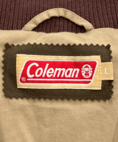 Coleman（コールマン）Coleman (コールマン) ダウンジャケット ブラウン サイズ:Lの古着・服飾アイテム