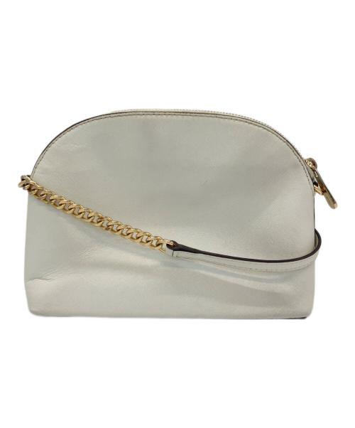 MICHAEL KORS（マイケルコース）MICHAEL KORS (マイケルコース) ショルダーバッグ ホワイトの古着・服飾アイテム