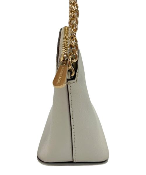 MICHAEL KORS（マイケルコース）MICHAEL KORS (マイケルコース) ショルダーバッグ ホワイトの古着・服飾アイテム