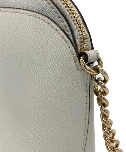 MICHAEL KORS（マイケルコース）MICHAEL KORS (マイケルコース) ショルダーバッグ ホワイトの古着・服飾アイテム