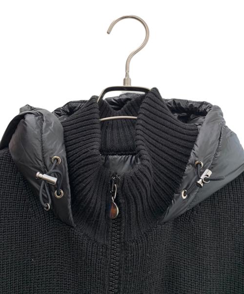 MONCLER（モンクレール）MONCLER (モンクレール) MGLIONE TRICOT CARDIGAN ブラック サイズ:Ｍの古着・服飾アイテム