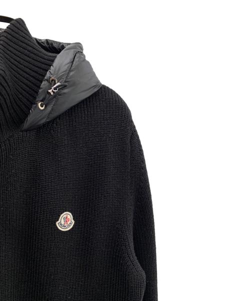 MONCLER（モンクレール）MONCLER (モンクレール) MGLIONE TRICOT CARDIGAN ブラック サイズ:Ｍの古着・服飾アイテム