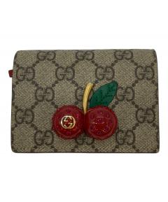 中古・古着通販】GUCCI (グッチ) GGキャンバスミニウォレット ブラウン