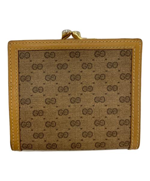 GUCCI（グッチ）GUCCI (グッチ) 2つ折り財布 ブラウンの古着・服飾アイテム