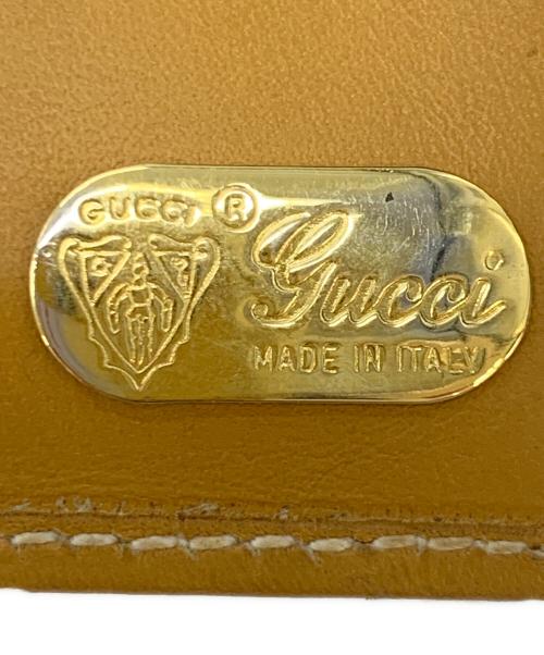 GUCCI（グッチ）GUCCI (グッチ) 2つ折り財布 ブラウンの古着・服飾アイテム