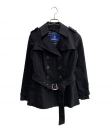BURBERRY BLUE LABEL（バーバリー ブルー レーベル）の古着「トレンチコート」｜ブラック