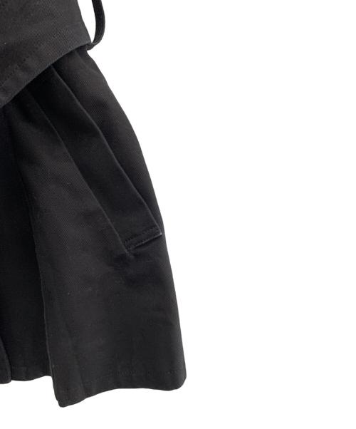 BURBERRY BLUE LABEL（バーバリー ブルー レーベル）BURBERRY BLUE LABEL (バーバリー ブルー レーベル) トレンチコート ブラック サイズ:40の古着・服飾アイテム