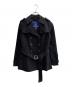 BURBERRY BLUE LABEL（バーバリー ブルー レーベル）の古着「トレンチコート」｜ブラック