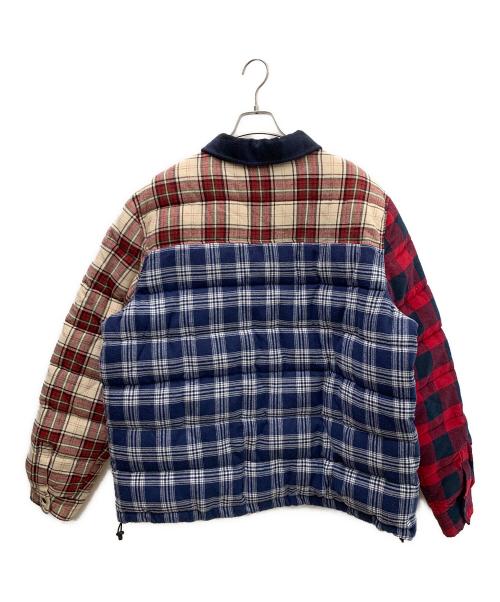 KITH（キス）KITH (キス) 中綿ジャケット ネイビー×レッド サイズ:XLの古着・服飾アイテム