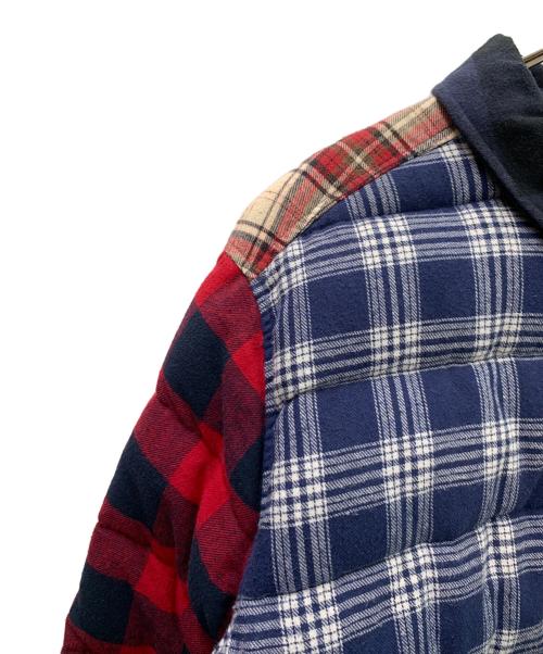 KITH（キス）KITH (キス) 中綿ジャケット ネイビー×レッド サイズ:XLの古着・服飾アイテム