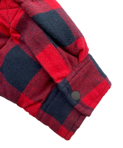KITH（キス）KITH (キス) 中綿ジャケット ネイビー×レッド サイズ:XLの古着・服飾アイテム