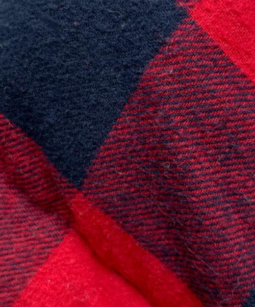 KITH（キス）KITH (キス) 中綿ジャケット ネイビー×レッド サイズ:XLの古着・服飾アイテム
