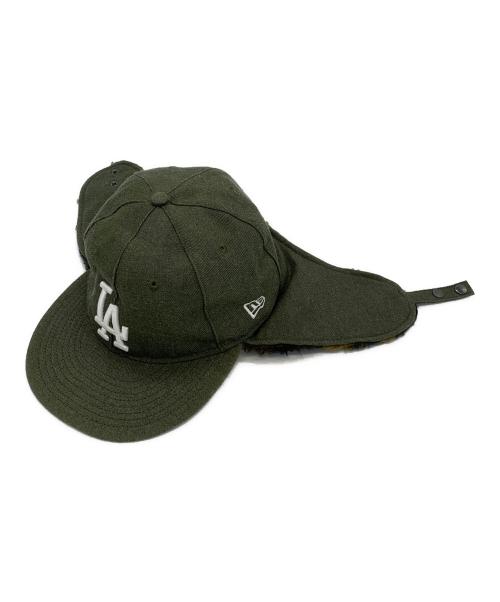 New Era（ニューエラ）New Era (ニューエラ) フライトキャップ カーキ サイズ:7 3/8の古着・服飾アイテム