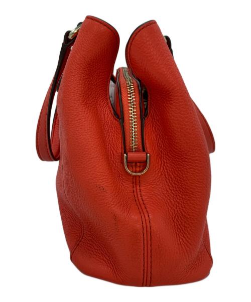 Kate Spade（ケイトスペード）Kate Spade (ケイトスペード) 2WAYバッグ レッドの古着・服飾アイテム