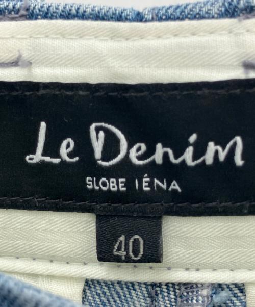 SLOBE IENA（スローブ イエナ）SLOBE IENA (スローブ イエナ) ledenim インディゴ サイズ:SIZE 101cm (W40)の古着・服飾アイテム