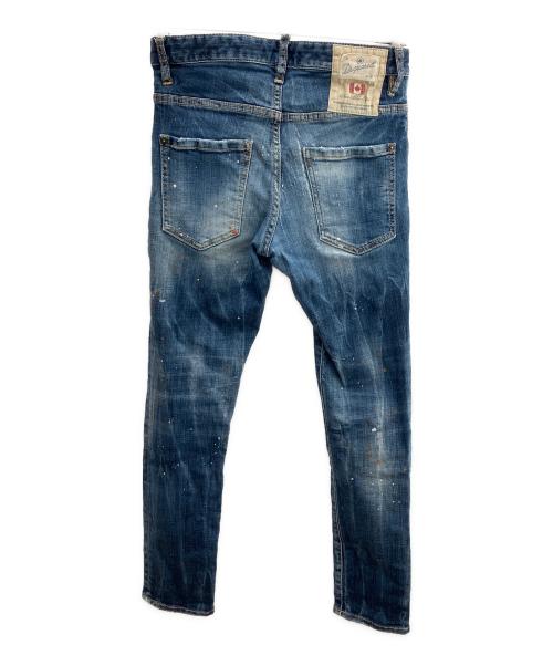 DSQUARED2（ディースクエアード）DSQUARED2 (ディースクエアード) デニムパンツ インディゴ サイズ:42の古着・服飾アイテム