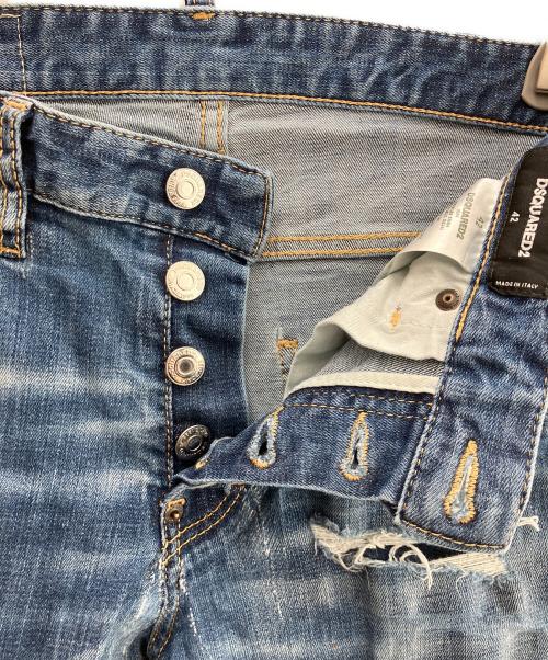 DSQUARED2（ディースクエアード）DSQUARED2 (ディースクエアード) デニムパンツ インディゴ サイズ:42の古着・服飾アイテム