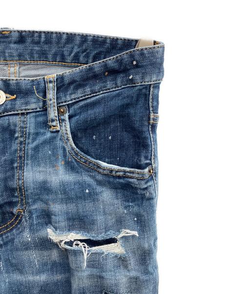 DSQUARED2（ディースクエアード）DSQUARED2 (ディースクエアード) デニムパンツ インディゴ サイズ:42の古着・服飾アイテム