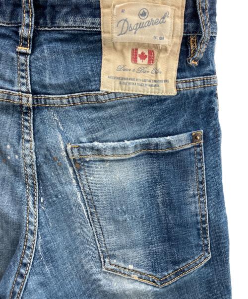 DSQUARED2（ディースクエアード）DSQUARED2 (ディースクエアード) デニムパンツ インディゴ サイズ:42の古着・服飾アイテム