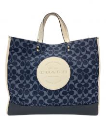 COACH（コーチ）の古着「トートバッグ」｜ネイビー