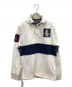 POLO RALPH LAURENポロ・ラルフローレン）の古着「ラガーシャツ」｜ホワイト