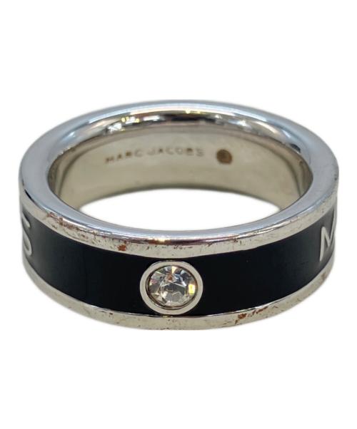 MARC JACOBS（マークジェイコブス）MARC JACOBS (マークジェイコブス) リング シルバー×ブラック サイズ:14号の古着・服飾アイテム