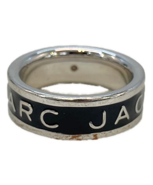 MARC JACOBS（マークジェイコブス）MARC JACOBS (マークジェイコブス) リング シルバー×ブラック サイズ:14号の古着・服飾アイテム