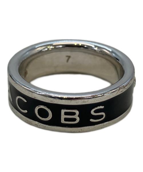 MARC JACOBS（マークジェイコブス）MARC JACOBS (マークジェイコブス) リング シルバー×ブラック サイズ:14号の古着・服飾アイテム